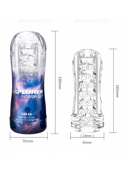 Vagina Masturbator Transparent - Slika 2